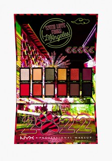 Палетка для глаз Nyx Professional Makeup "TIGER ENERGY!" в 12 оттенках, 10.2 г