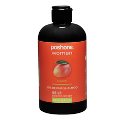 POSHONE Women Mango Шампунь восстанавливающий для нормальных, сухих и поврежденных волос