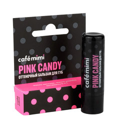 Бальзам для губ CAFE MIMI PINK CANDY оттеночный 4,2 г