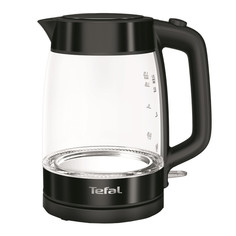 Чайники электрические чайник TEFAL KI840830 2200Вт 1,7л стекло черный