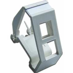 Рамка на DIN-рейку для установки модуля типа Keystone LANMASTER