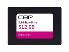 Твердотельный накопитель CBR Extra 512Gb SSD-512GB-2.5-EX21