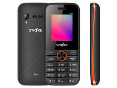 Сотовый телефон Strike A14 Black-Orange