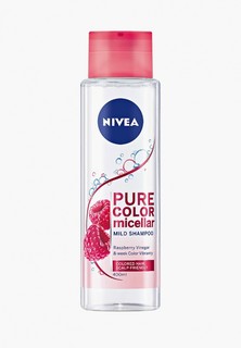 Шампунь Nivea Мицеллярный «Pure Color» для окрашенных волос, 400 мл