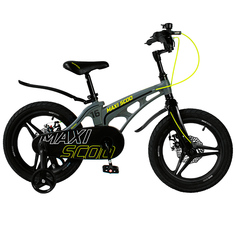 Велосипед детский Maxiscoo Cosmic делюкс плюс 16 дюймов серый матовый
