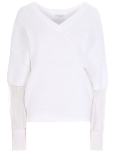 Пуловер хлопковый Brunello Cucinelli