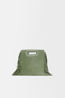 Зеленая сумка M Mini Maje