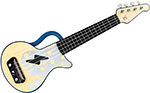 Музыкальная игрушка Hape Гавайская гитара для детей Мерцающая укулеле синяя E0625_HP