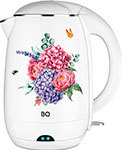 Чайник электрический BQ KT1702P Белый-Цветы
