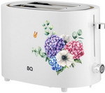 Тостер BQ T1003 Белый-Цветы
