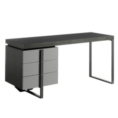 Письменный стол (angel cerda) серый 160x75x55 см.