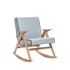 Кресло-качалка вест (комфорт) серый 65x84x86 см. Milli