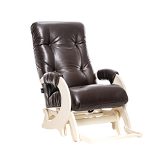 Кресло-глайдер стронг (комфорт) коричневый 60x95x108 см. Milli