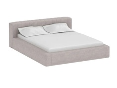 Кровать vatta (ogogo) серый 190x75x250 см.