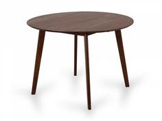 Стол обеденный jaxton (ogogo) коричневый 75 см.