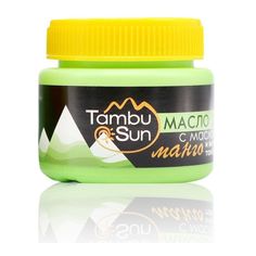 Масло Ши и масло манго на вытяжке тамбуканской язи TambuSun Бизорюк