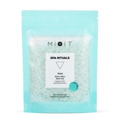 Расслабляющая сияющая соль для ванн Mixit