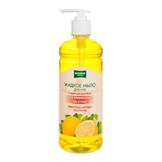 Мыло жидкое для рук " Лимонно-мятный коктейль" для применения на кухне Domix Green