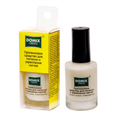 Протеиновое средство для питания и укрепления ногтей Domix Green