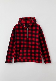 Худи Urban Classics Patterned Polar Fleece Half Zip Hoody