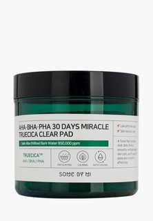 Диски для лица Some by Mi Отшелушивающие, для проблемной кожи с AHA, BHA, PHA кислотами, 70 шт.