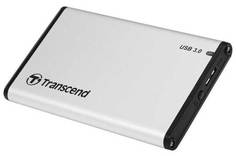 Внешний корпус для HDD/SSD Transcend TS0GSJ25S3 серебристый
