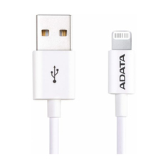 Кабель A-DATA Lightning-USB iPhone, iPad, iPod (сертифицирован Apple) 1м, White AMFIPL-1M-CWH