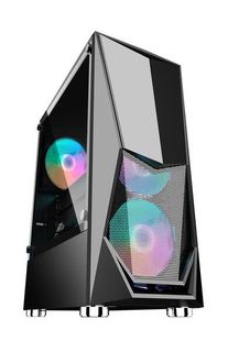 Корпус 1stPlayer DK-3 ATX Tempered Glass (DK-3-BK-3G6) Black