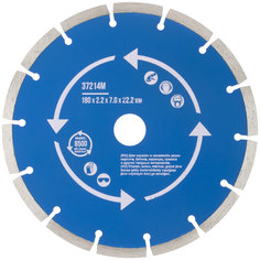 Диск отрезной алмазный MOS сегментный (сухая и влажная резка) 180х2,2х7,0х22,2 мм 37214М