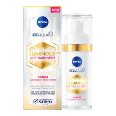 Сыворотка для лица NIVEA LUMINOUS630 против пигментации 30 мл
