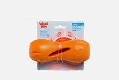Игрушка для собак средних пород под лакомства, оранжевая Zogoflex