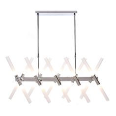 Люстра Подвесная люстра Lumina Deco Alford LDP 6036-20 CHR