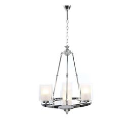 Люстра Подвесная люстра Lumina Deco Santini LDP 1220-4 CHR+WT