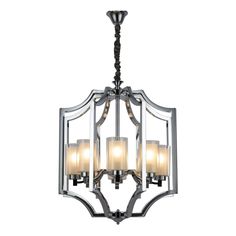 Люстра Подвесная люстра Lumina Deco Vigatto LDP 1224-8 CHR