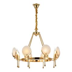 Люстра Подвесная люстра Lumina Deco Montego LDP 8010-8 F.GD