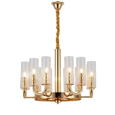 Люстра Подвесная люстра Lumina Deco Donatti LDP 8011-12 F.GD