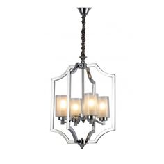 Люстра Подвесная люстра Lumina Deco Vigatto LDP 1224-4 CHR