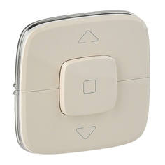 Лицевая панель Legrand Valena Allure выключателя жалюзи слоновая кость 755146