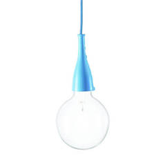 Светильник Подвесной светильник Ideal Lux Minimal SP1 Azzurro 063614