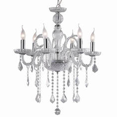 Люстра Подвесная люстра Ideal Lux Giudecca SP6 Trasparente 027821