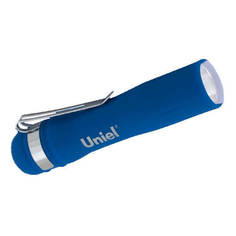 Фонарик Карманный светодиодный фонарь Uniel от батареек 95х20 25 лм S-LD045-B Blue UL-00000208