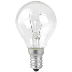 Лампочка Лампа накаливания ЭРА E14 40W 2700K прозрачная ДШ 40-230-Е14 (гофра) Б0039132 ERA