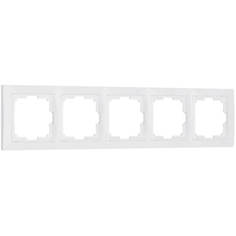 Рамка на 5 постов Werkel Snabb basic белый W0052001 4690389161452