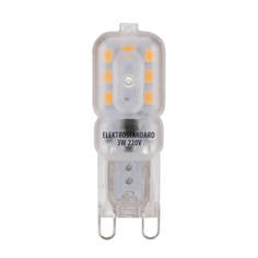 Лампочка Лампа светодиодная филаментная Elektrostandard G9 3W 4200K прозрачная a049867