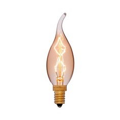 Лампочка Лампа светодиодная диммируемая Elektrostandard E14 40W 2000K прозрачная 4690389099434