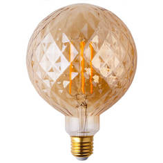 Лампочка Лампа светодиодная Elektrostandard E27 8W 2700K золотистая a044026