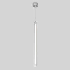 Светильник Подвесной светодиодный светильник Eurosvet Strong 50189/1 LED серебро