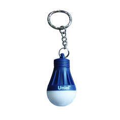 Фонарик Фонарь-брелок светодиодный «Uniel» Uniel Standard Mini от батареек 55х30 S-KL023-T Blue UL-00004093