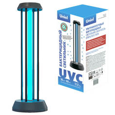 Настольная лампа Ультрафиолетовая бактерицидная настольная лампа Uniel UGL-T01A-36W/UVCO Black UL-00007264