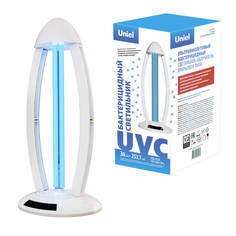 Бактерицидная лампа Ультрафиолетовая бактерицидная настольная лампа Uniel UGL-T02A-36W/UVCB White UL-00007265